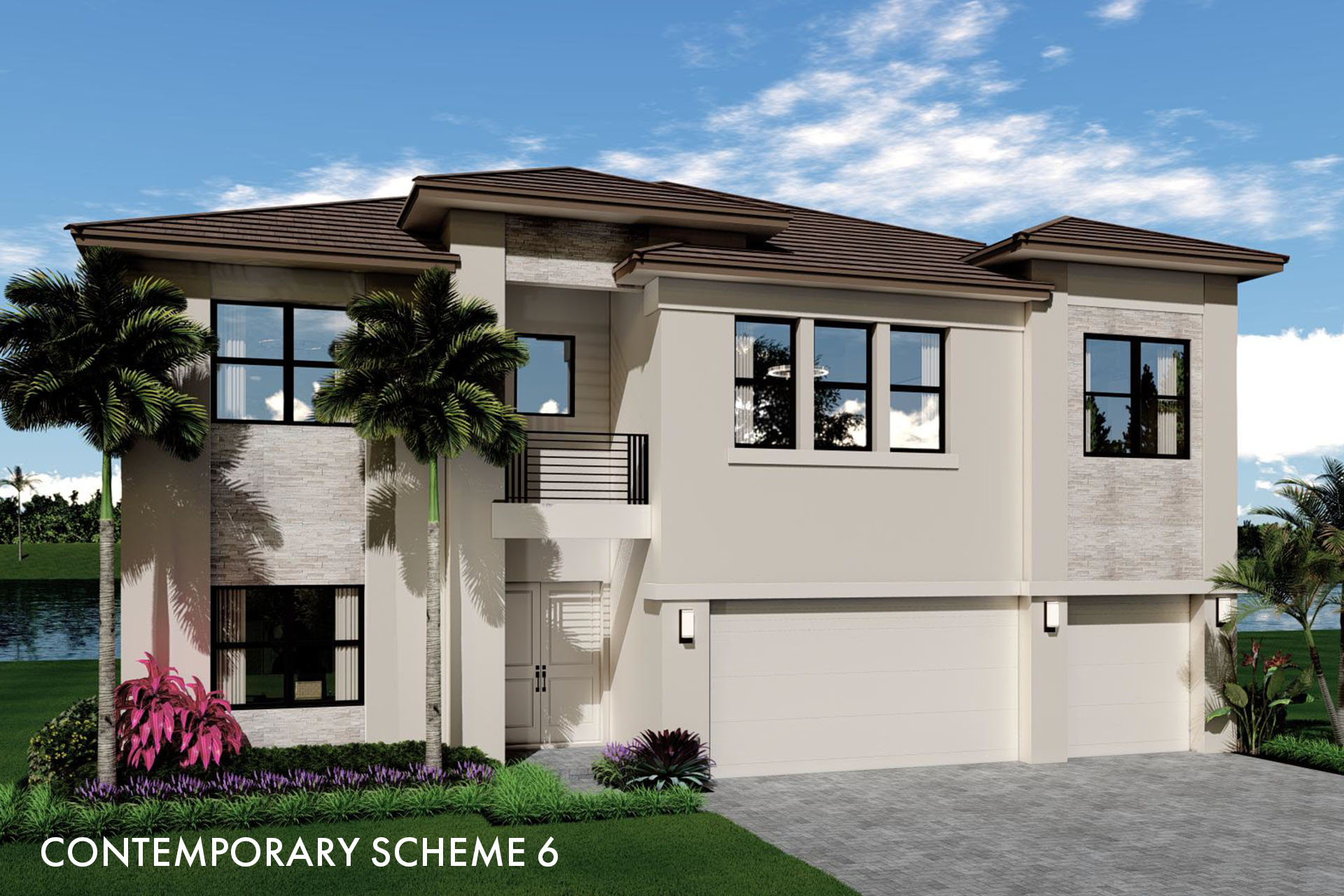 2 Story Contemporary Scheme #6
